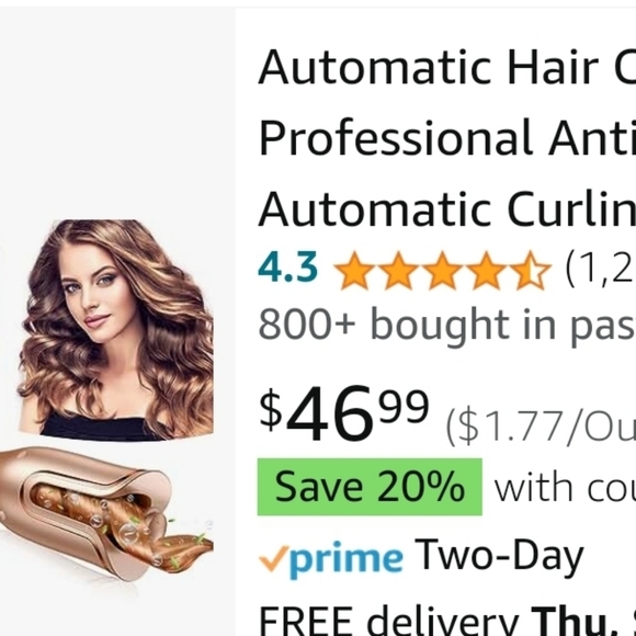 Automatic Curler - Picture 2 of 2